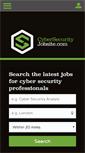 Mobile Screenshot of cybersecurityjobsite.com